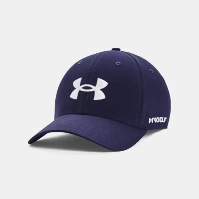 UNDER ARMOUR GOLF96 MEN'S HAT MIDNIGHT NAVY