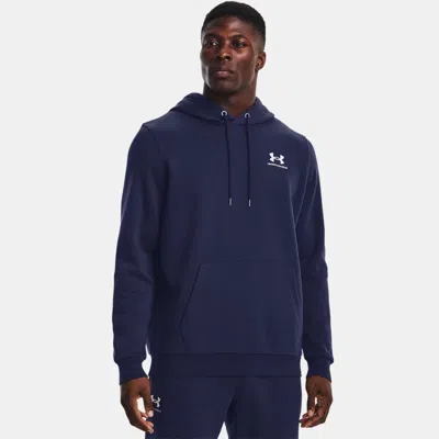 UNDER ARMOUR ICON FLEECE MEN'S HOODIE MIDNIGHT NAVY