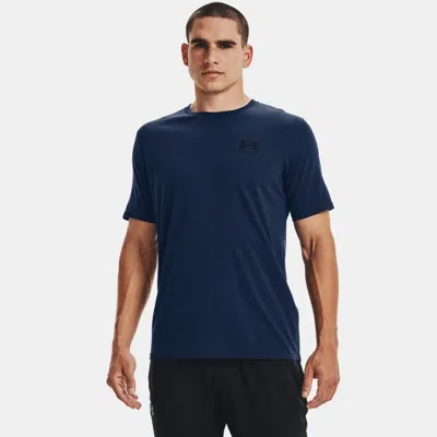 UNDER ARMOUR LEFT CHEST LOGO MEN'S SHORT SLEEVE ACADEMY