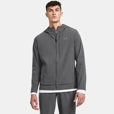 UNDER ARMOUR OUTRUN THE STORM MEN'S JACKET CASTLEROCK