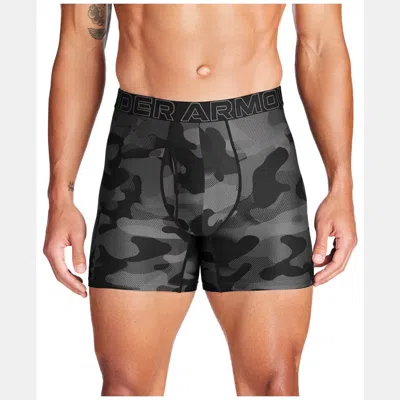 UNDER ARMOUR PERFORMANCE TECH™ MEN'S 6" BOXERJOCK® BLACK