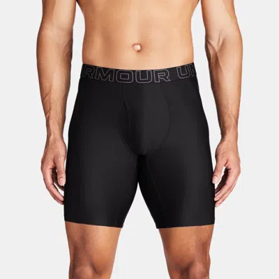 UNDER ARMOUR PERFORMANCE TECH™ MEN'S 9" 3-PACK BOXERJOCK® BLACK
