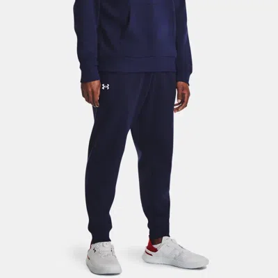 UNDER ARMOUR RIVAL FLEECE MEN'S JOGGERS MIDNIGHT NAVY