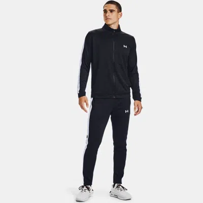 UNDER ARMOUR RIVAL KNIT MEN'S TRACKSUIT BLACK