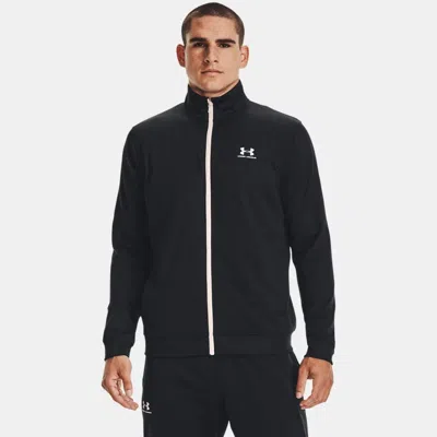 UNDER ARMOUR SPORTSTYLE TRICOT MEN'S JACKET BLACK