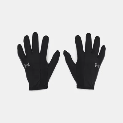 UNDER ARMOUR STORM RUN MEN'S LINER GLOVES BLACK