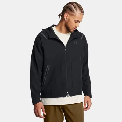 UNDER ARMOUR UNSTOPPABLE LEFT CHEST MEN'S JACKET BLACK