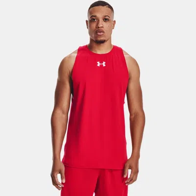 UNDER ARMOUR ZONE MEN'S TANK RED