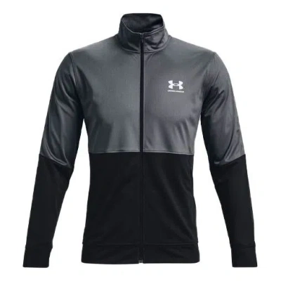 UNDER ARMOUR Under Armour Pique Track Jacket 'Pitch Grey'