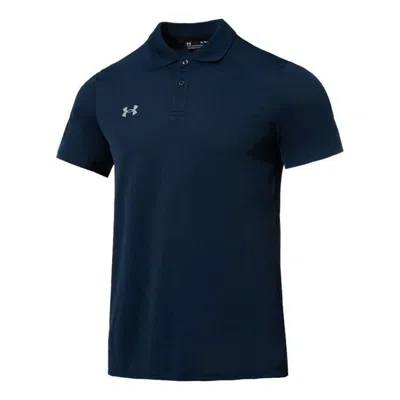 UNDER ARMOUR Under Armour Polo Shirt 'Navy Blue'