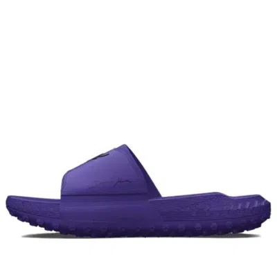 UNDER ARMOUR Under Armour Project Rock 3 Slides 'Purple'