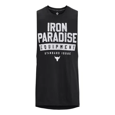UNDER ARMOUR Under Armour Project Rock Iron Paradise Tank 'Black'