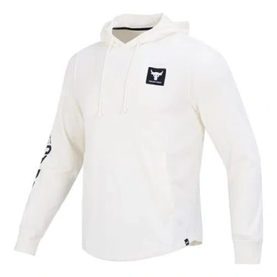 UNDER ARMOUR Under Armour Project Rock Terry Hoodie 'Ivory Black'