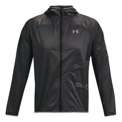 UNDER ARMOUR Under Armour Qualifier Storm Packable Jacket 'Black Grey'