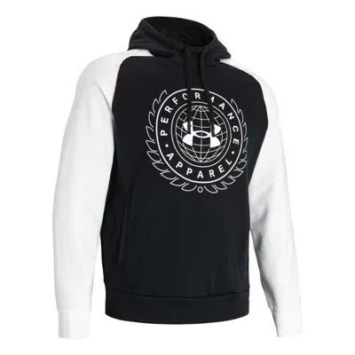 UNDER ARMOUR Under Armour Rival Varsity Fleece Hoodie 'Black White'