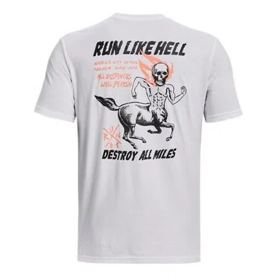 UNDER ARMOUR Under Armour Run Like Hell T-shirt 'White'