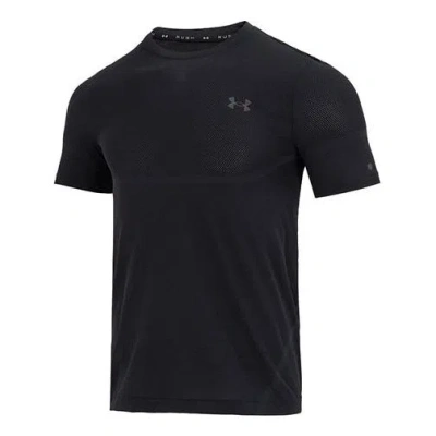 UNDER ARMOUR Under Armour Rush Seamless Legacy T-Shirt 'Black'