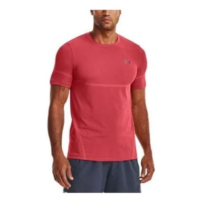 UNDER ARMOUR Under Armour Rush Seamless Legacy T-shirt 'Red'