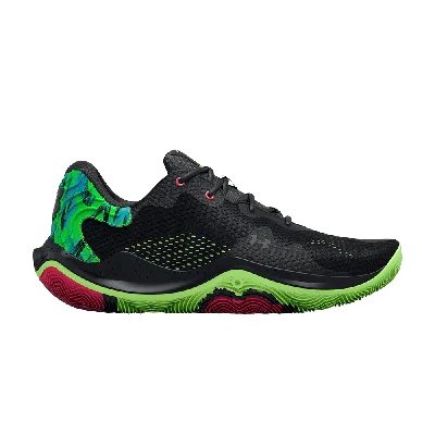UNDER ARMOUR SPAWN 4 PRINTED 'BLACK QUIRKY LIME'