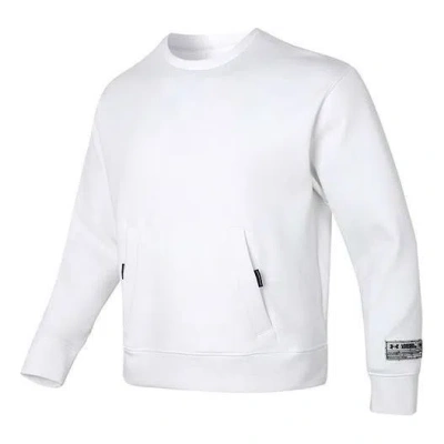 UNDER ARMOUR Under Armour Summit Fleece Knit Crew 'White'