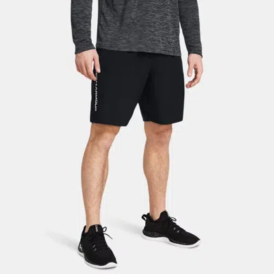 UNDER ARMOUR SHORT 21 CM TISSÉ AVEC LOGO UNDER ARMOUR TECH™ NOIR