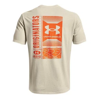 UNDER ARMOUR Under Armour Training Graphics T-shirt 'Beige'