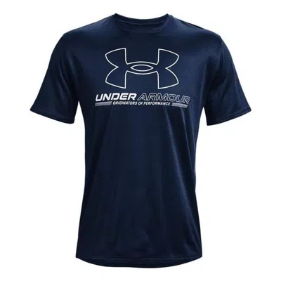 UNDER ARMOUR Under Armour Training Vent Logo T-shirt 'Navy'