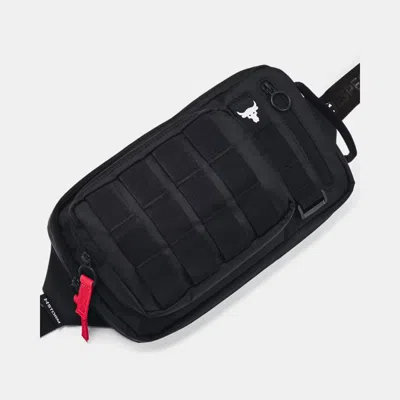 UNDER ARMOUR PROJECT ROCK UNISEX WAIST BAG BLACK