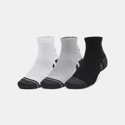 UNDER ARMOUR PERFORMANCE TECH UNISEX 3-PACK Q UNDER ARMOUR RTER SOCKS MOD GRAY