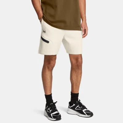 UNDER ARMOUR UNSTOPPABLE FLEECE MEN'S 7" SHORTS SUMMIT WHITE