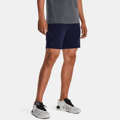 UNDER ARMOUR UNSTOPPABLE MEN'S 8" SHORTS MIDNIGHT NAVY