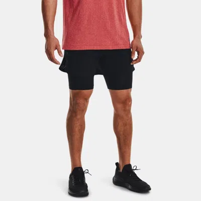 UNDER ARMOUR SHORT 2 EN 1 UNDER ARMOUR VANISH ELITE POUR HOMME NOIR