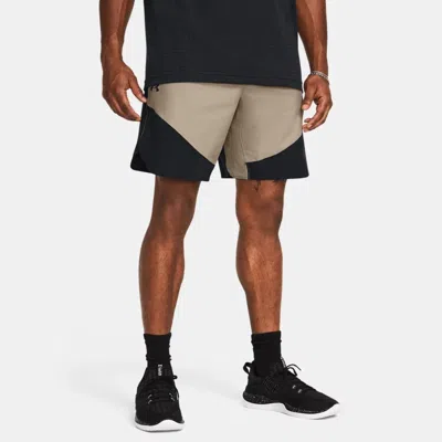 UNDER ARMOUR SHORT UNDER ARMOUR VANISH ELITE HYBRID POUR HOMME TIMBERWOLF TAUPE