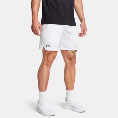 UNDER ARMOUR SHORT 15 CM UNDER ARMOUR VANISH WOVEN POUR HOMME BLANC