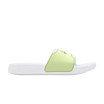 UNDER ARMOUR UNDER ARMOUR WMNS IGNITE SELECT GRAPHIC LOGO SLIDE 'RETRO GREEN' | WOMEN'S SIZE 8