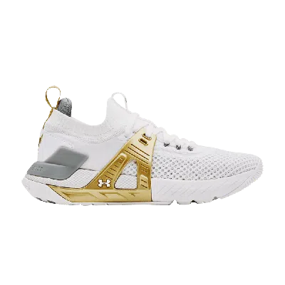 UNDER ARMOUR WMNS PROJECT ROCK 4 'WHITE METALLIC GOLD'