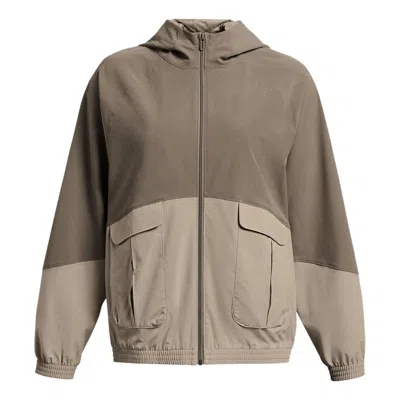 UNDER ARMOUR (WMNS) Under Armour ArmourSport Cargo Oversized Jacket 'Brown'