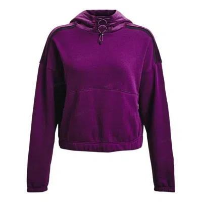 UNDER ARMOUR (WMNS) Under Armour Journey Fleece Hoodie 'Purple'