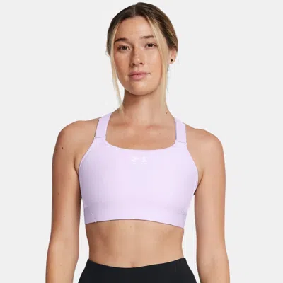 UNDER ARMOUR HEATGEAR® ARMOUR HIGH WOMEN'S SPORTS BRA SALT PURPLE