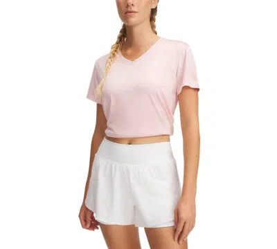 UNDER ARMOUR WOMEN'S TWIST TECH V-NECK SHORT-SLEEVE TOP