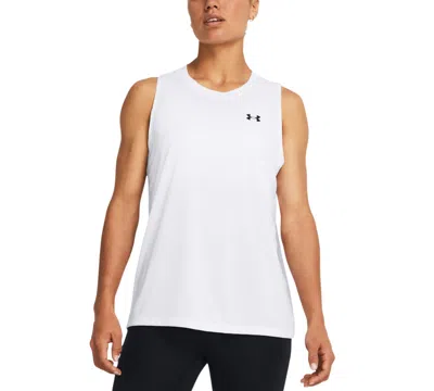 UNDER ARMOUR WOMEN'S UA TECH CREWNECK TANK TOP