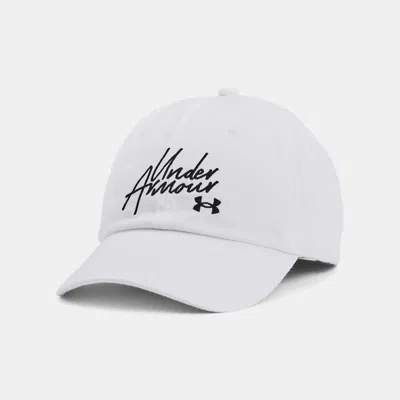 UNDER ARMOUR ESSENTIAL LOW WOMEN'S ADJUSTABLE HAT WHITE