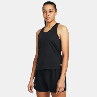 UNDER ARMOUR LAUNCH WOMEN'S SINGLET BLACK