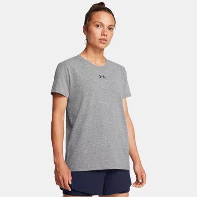UNDER ARMOUR RIVAL CORE WOMEN'S SHORT SLEEVE CASTLEROCK