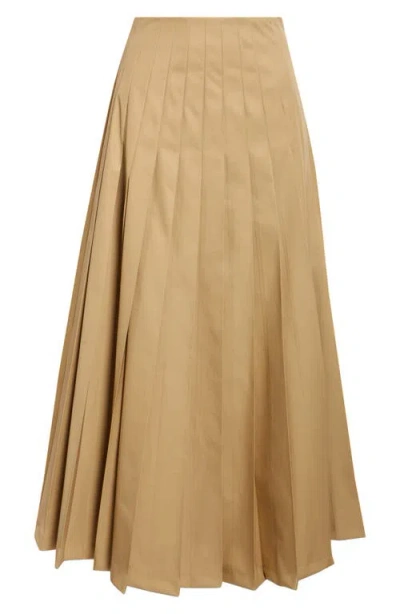 UNDERCOVER UNDERCOVER PLEATED MAXI SKIRT