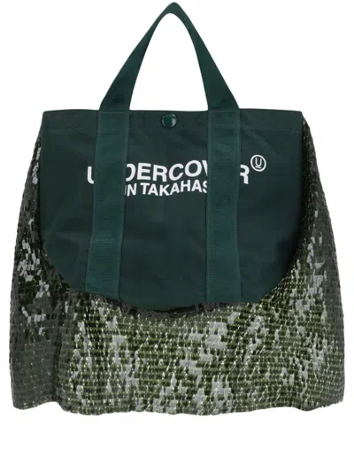 UNDERCOVER SEQUINNED TOTE BAG