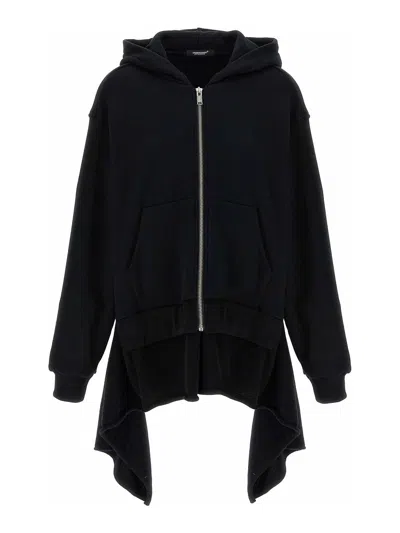 UNDERCOVER TWO-MATERIAL HOODIE