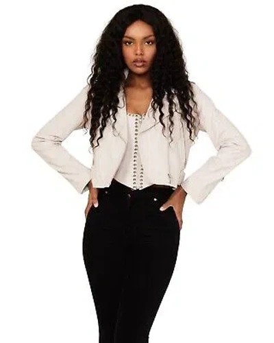 UNDERSTATED LEATHER UNDERSTATED LEATHER WOMEN'S LIL MAMMA LEATHER MOTO JACKET - WJKT106555