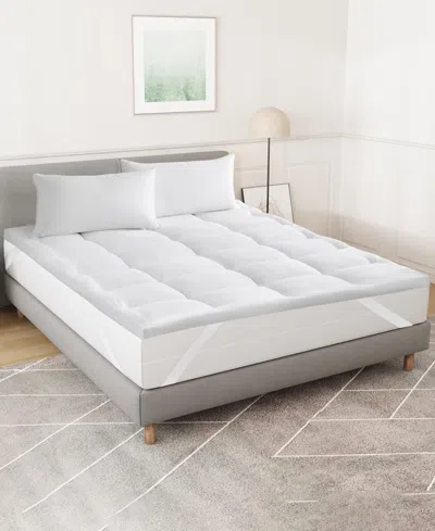 UNIKOME EXTRA LOFT QUILTED DOWN ALTERNATIVE MATTRESS TOPPER, TWIN