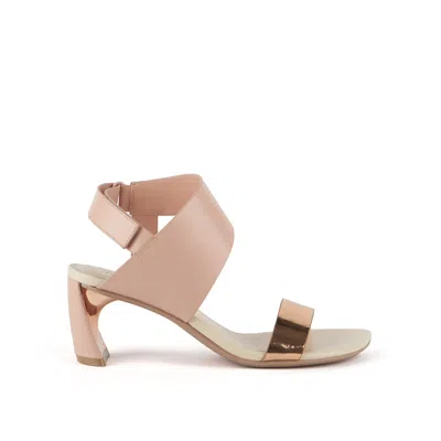 UNITED NUDE WOMEN'S NEUTRALS ZUMA SANDAL MID - CAMEO MIX
